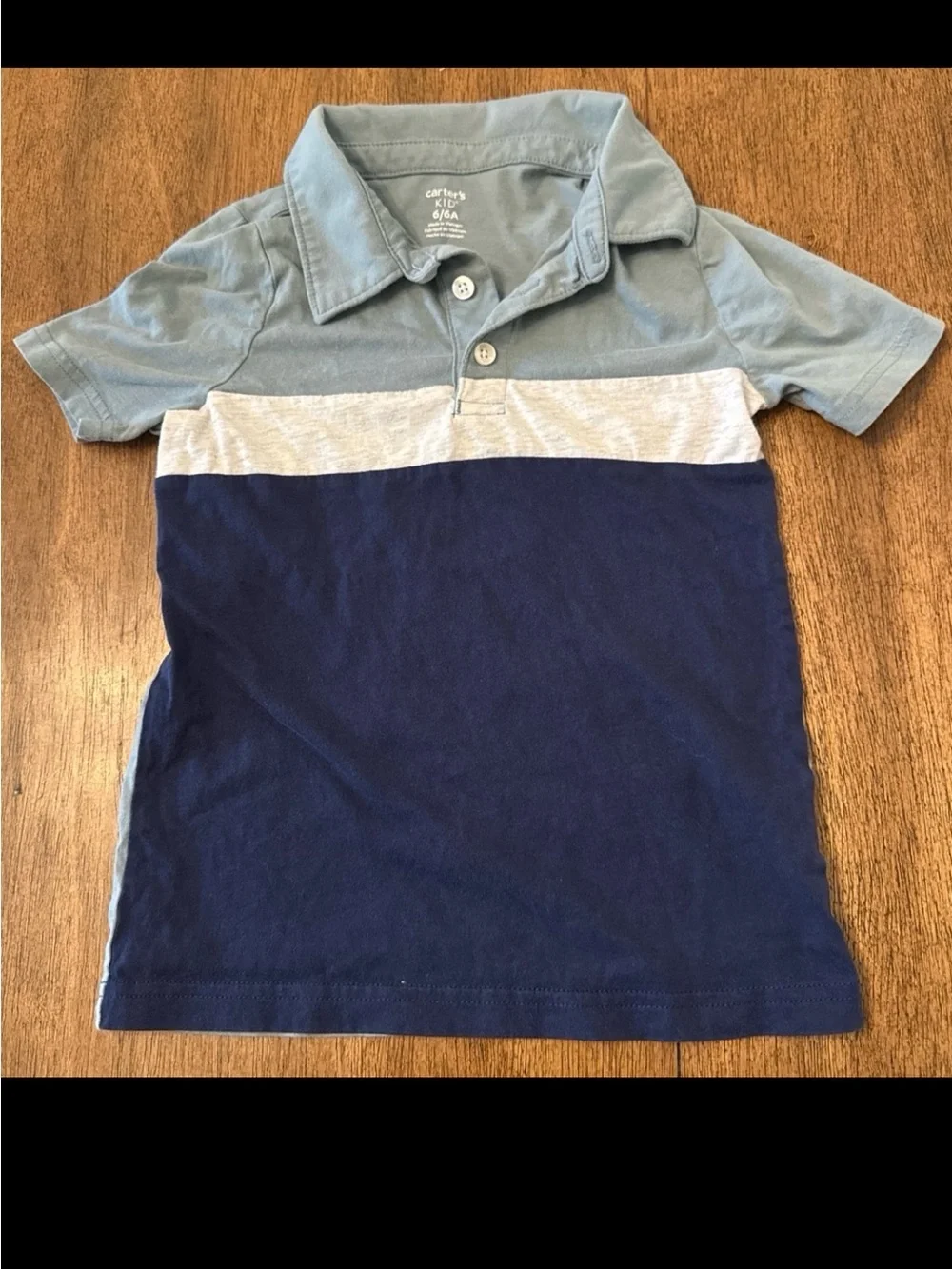 Boys Colorblock Polo